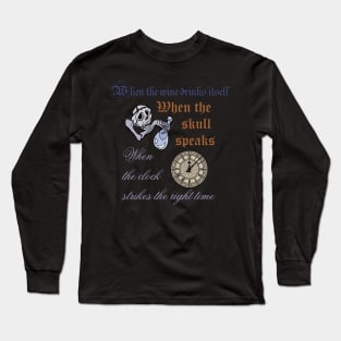 The Cat's Riddle Long Sleeve T-Shirt